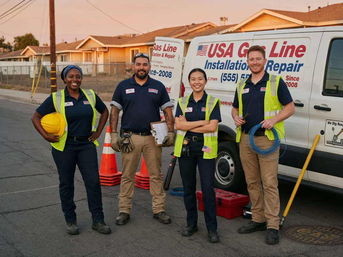 Gas Line Installation company in Helena, OK
